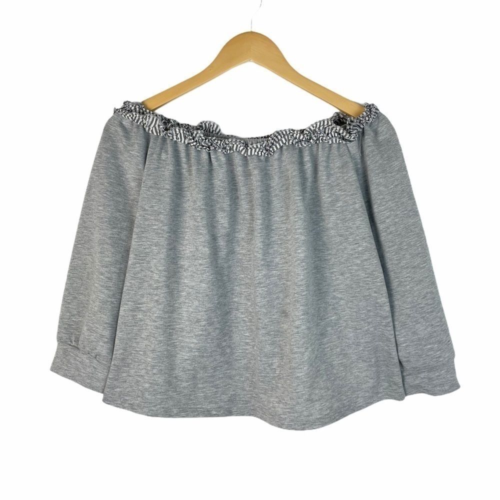 Sophie Rue Women Off The Shoulder Long Sleeve Top